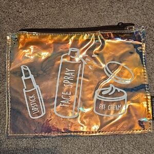 Macy's Iridescent Cosmetic Pouch